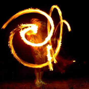 Poi - Me Fire Dancing